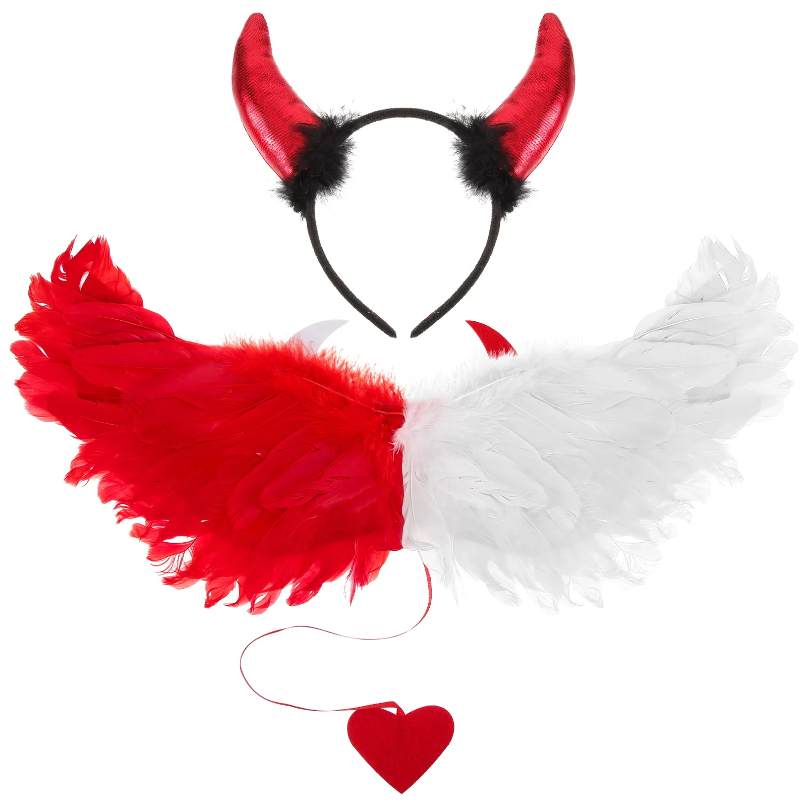 Halloween Wing Decor Cosplay Wing Prop Party Prop Wing With Headband Angel Wings Little Monster Wings Demon Hair Band Set
Halloween Wing Decor Cosplay Wing Prop Party Prop Wing With Headband Angel Wings Little Monster Wings Demon Hair Band Set