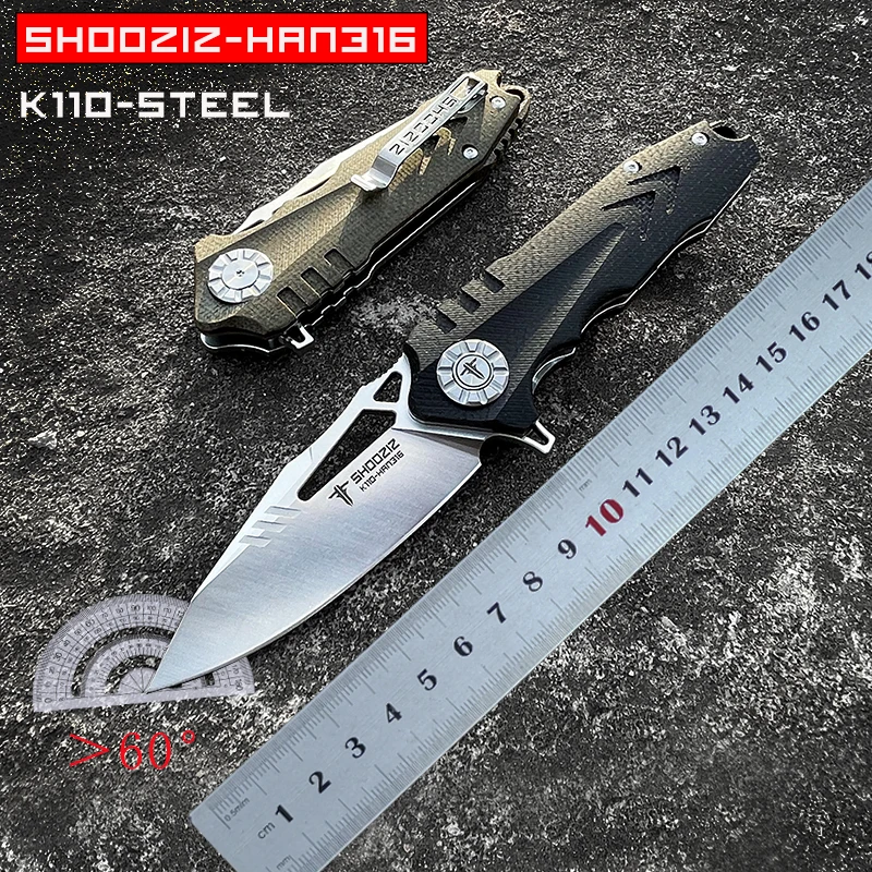 STRIDER HAN316 edc Folding knife pocket knife survival Self-defense tactical military Knife outdoor hunting Tourist Knives NEW
STRIDER HAN316 edc Folding knife pocket knife survival Self-defense tactical military Knife outdoor hunting Tourist Knives NEW