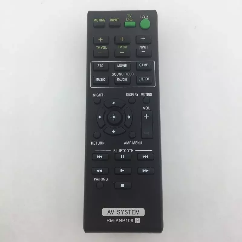 New Replacement Remote Control RM-ANP109 RM-ANP105 AV SYSTEM Channel Surround Sound Bar Wireless Subwoofer Home Theater
New Replacement Remote Control RM-ANP109 RM-ANP105 AV SYSTEM Channel Surround Sound Bar Wireless Subwoofer Home Theater