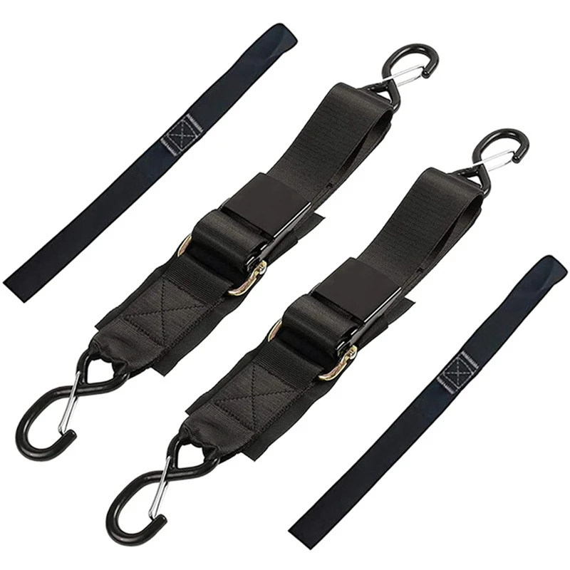 4-Pack Boat Trailer Transom Tie-Down Straps,2In X 4Ft Adjustable Transom Straps With Quick Release Buckle
4-Pack Boat Trailer Transom Tie-Down Straps,2In X 4Ft Adjustable Transom Straps With Quick Release Buckle