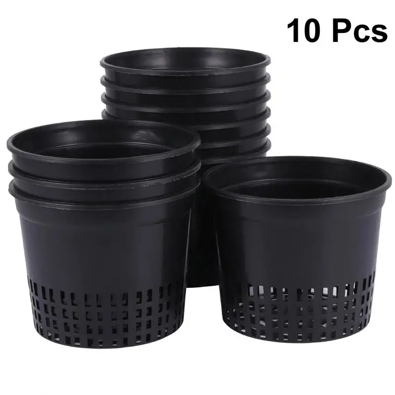 10PCS Hydroponics Plastic Growing Cups Soilless Culture Basket Planting Baskets Water Grass Planting Pot for Store Home Balcony
10PCS Hydroponics Plastic Growing Cups Soilless Culture Basket Planting Baskets Water Grass Planting Pot for Store Home Balcony