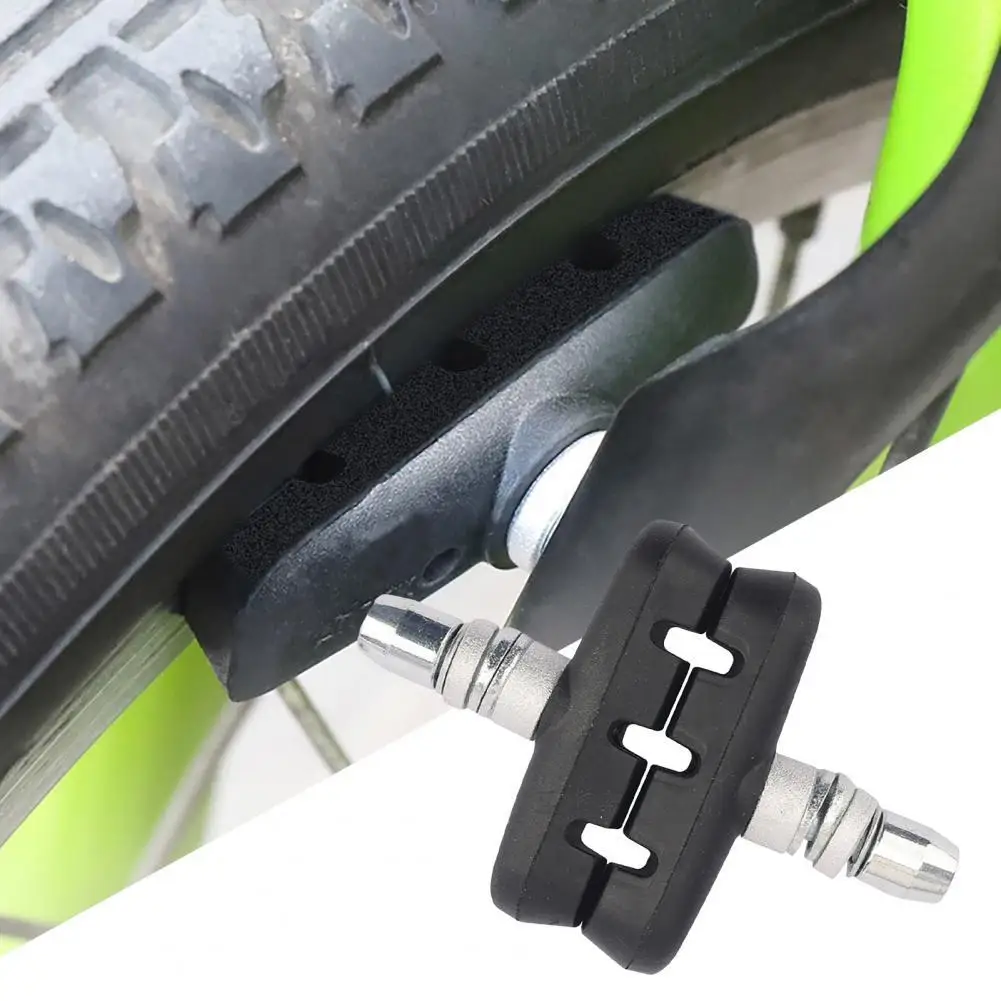 1 Pair Rubber Brake Pads Textured Low Noise Anti-abrasion V Type Silent Brake Pads Holder for Cycling
1 Pair Rubber Brake Pads Textured Low Noise Anti-abrasion V Type Silent Brake Pads Holder for Cycling