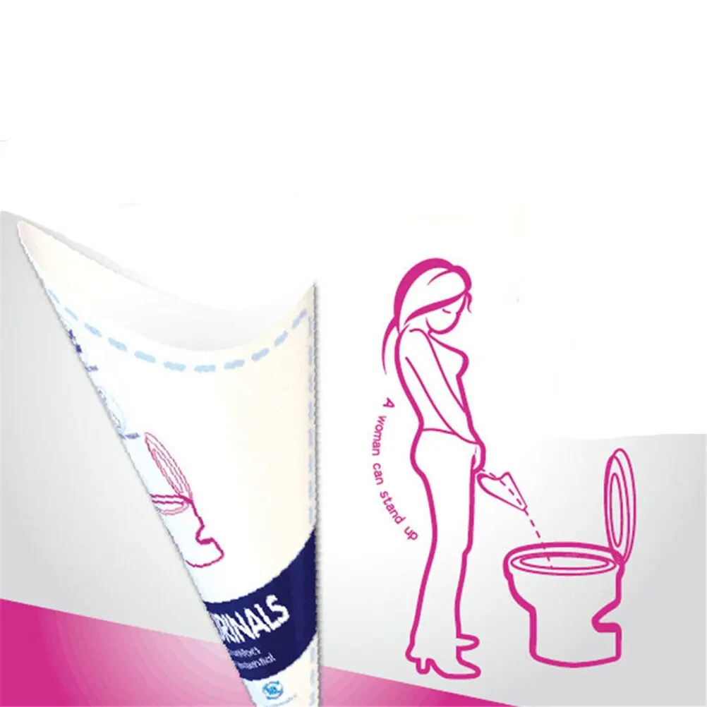 10PCS Paper Urinal Toilet Women Urination Device Urinal Funnel Outside Standing Pee Cup Waterproof Paper Standing Urinary Funnel 
10PCS Paper Urinal Toilet Women Urination Device Urinal Funnel Outside Standing Pee Cup Waterproof Paper Standing Urinary Funnel