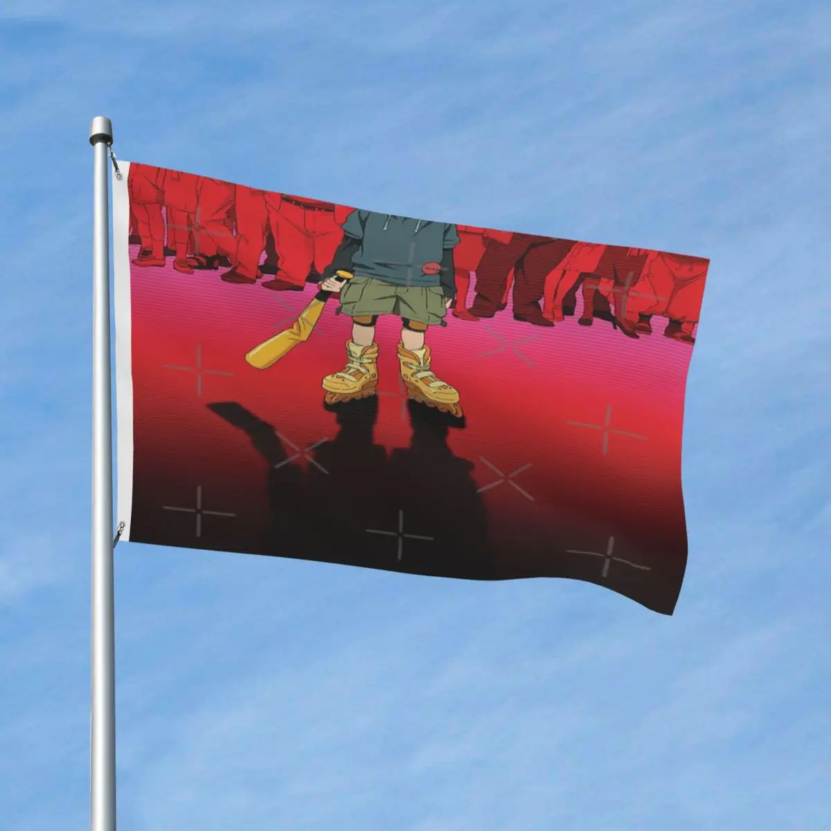 Paranoia Agent Flag Decor Vintage With Metal Grommets Fade Resistant Drapey Bright
Paranoia Agent Flag Decor Vintage With Metal Grommets Fade Resistant Drapey Bright