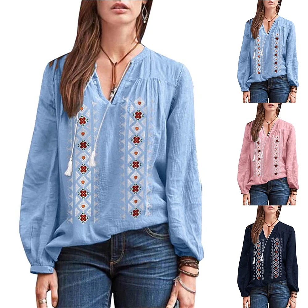 Women's Plus Size Tunic Top Ladies Casual V-Neck Floral Blouse Baggy T-Shirt Tee Summer Casual Tops Outwearing Pullover Shirt
Women's Plus Size Tunic Top Ladies Casual V-Neck Floral Blouse Baggy T-Shirt Tee Summer Casual Tops Outwearing Pullover Shirt