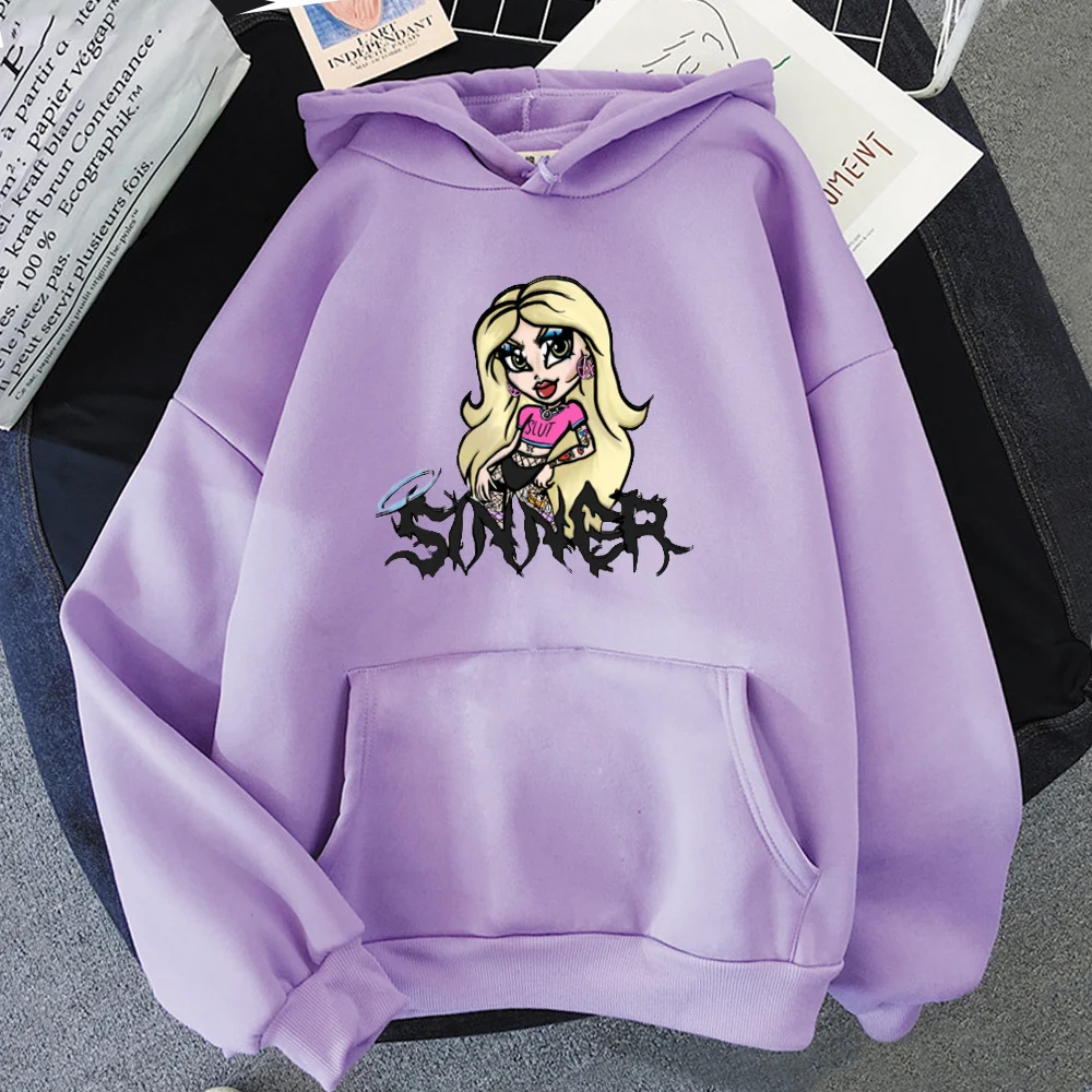 

Fashion Bratz Cartoon Sweatshirt Harajuku Kawaii cute hoodies women top winter clothe tops aesthetic hoodie undefined Anime y2k