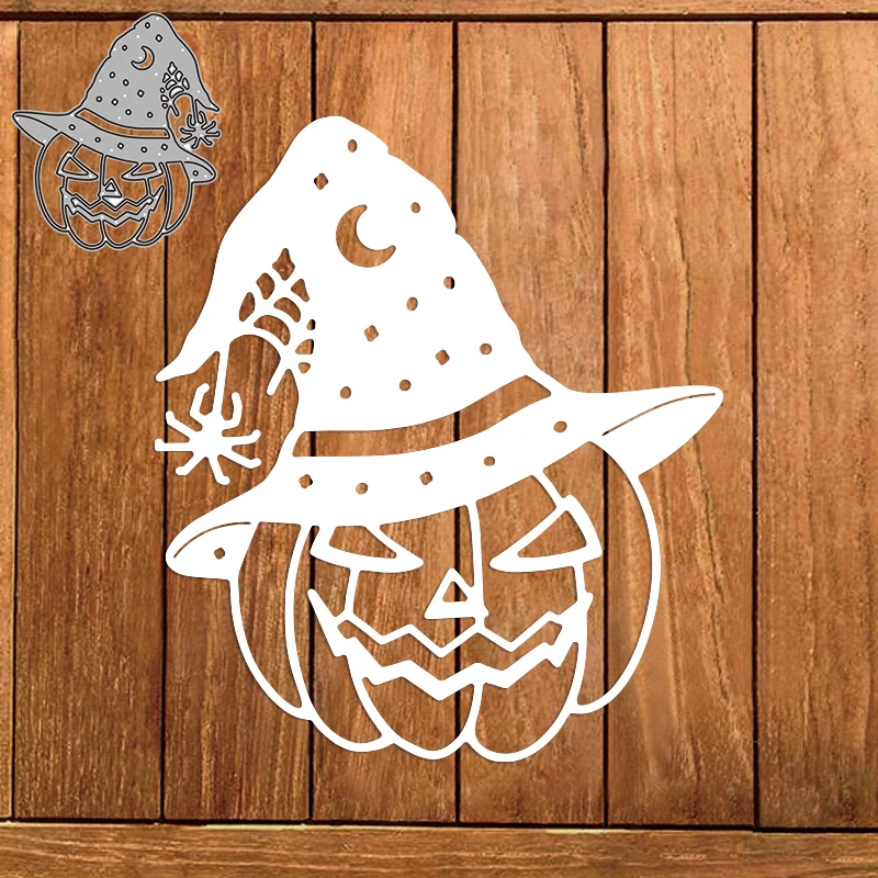 Spider Pumpkin With Hat Metal Cutting Dies DIY Card Album Photo Making Scrapbooking Crafts Stencil New 2022
Spider Pumpkin With Hat Metal Cutting Dies DIY Card Album Photo Making Scrapbooking Crafts Stencil New 2022