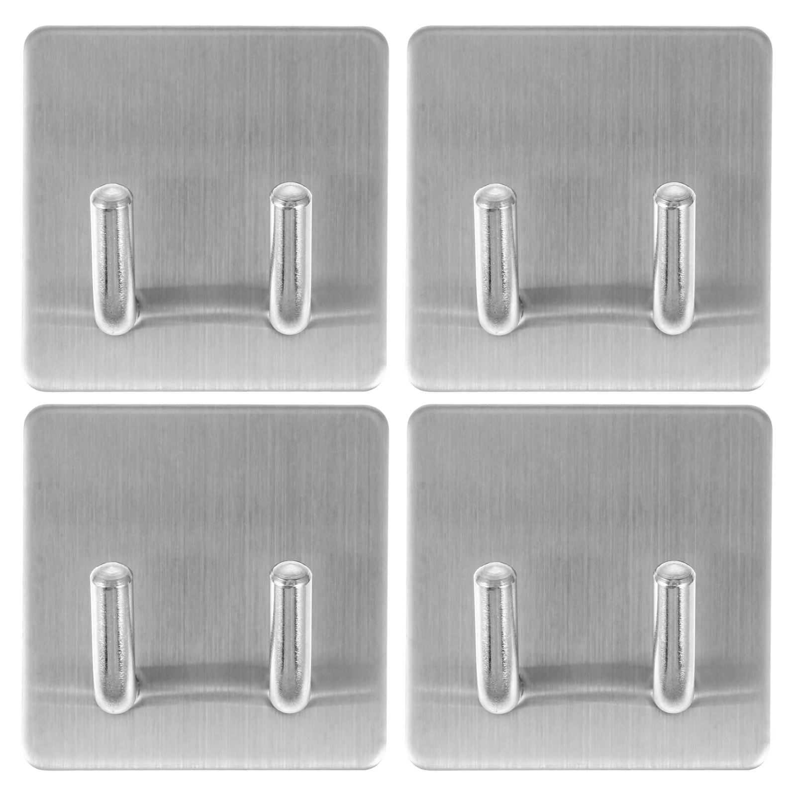 4pcs Wall Hook Punch Free Clothes Hanger Double Hooks Wall Hanging Storage Hook
4pcs Wall Hook Punch Free Clothes Hanger Double Hooks Wall Hanging Storage Hook