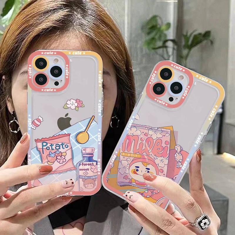 Anime Pink Cute Kawaii food Phone Case for iPhone 11 12 13 Mini Pro Max 14 Plus Pro Max Case shell
Anime Pink Cute Kawaii food Phone Case for iPhone 11 12 13 Mini Pro Max 14 Plus Pro Max Case shell