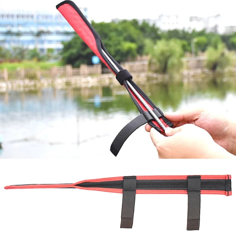 Durable Fishing Rod Tip Protections Cover Tackles Bag Portable Foldable Fishing Rod Tip Protective Cover Rod Storage Bag
Durable Fishing Rod Tip Protections Cover Tackles Bag Portable Foldable Fishing Rod Tip Protective Cover Rod Storage Bag