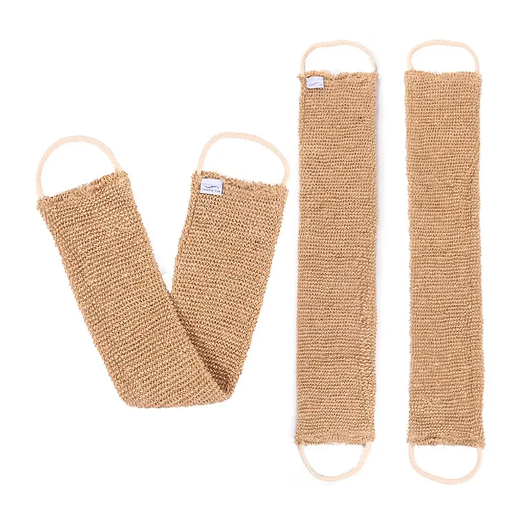 2pcs Ramie Jute Bath Towel Gloves Back Exfoliating Belt Shower Strap Massage Scrubber For Body Cleaning
2pcs Ramie Jute Bath Towel Gloves Back Exfoliating Belt Shower Strap Massage Scrubber For Body Cleaning
