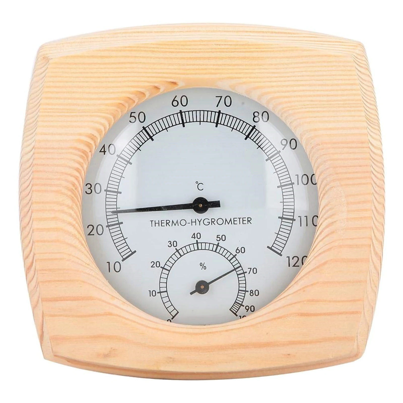 2-in-1 Thermo-Hygrometer Sauna Thermometer Hygrometer Sauna Room Accessoriesthermo-hygrometer wooden
2-in-1 Thermo-Hygrometer Sauna Thermometer Hygrometer Sauna Room Accessoriesthermo-hygrometer wooden
