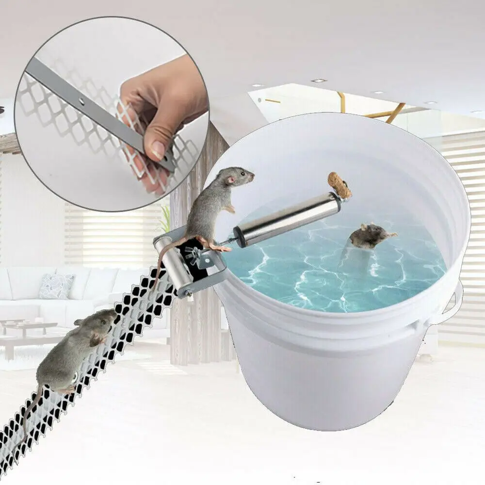 Household Roller Slide Lid Creative Rat Catching Mousetrap Mouse Bucket Traps Mouse Trap Rat Trap
Household Roller Slide Lid Creative Rat Catching Mousetrap Mouse Bucket Traps Mouse Trap Rat Trap