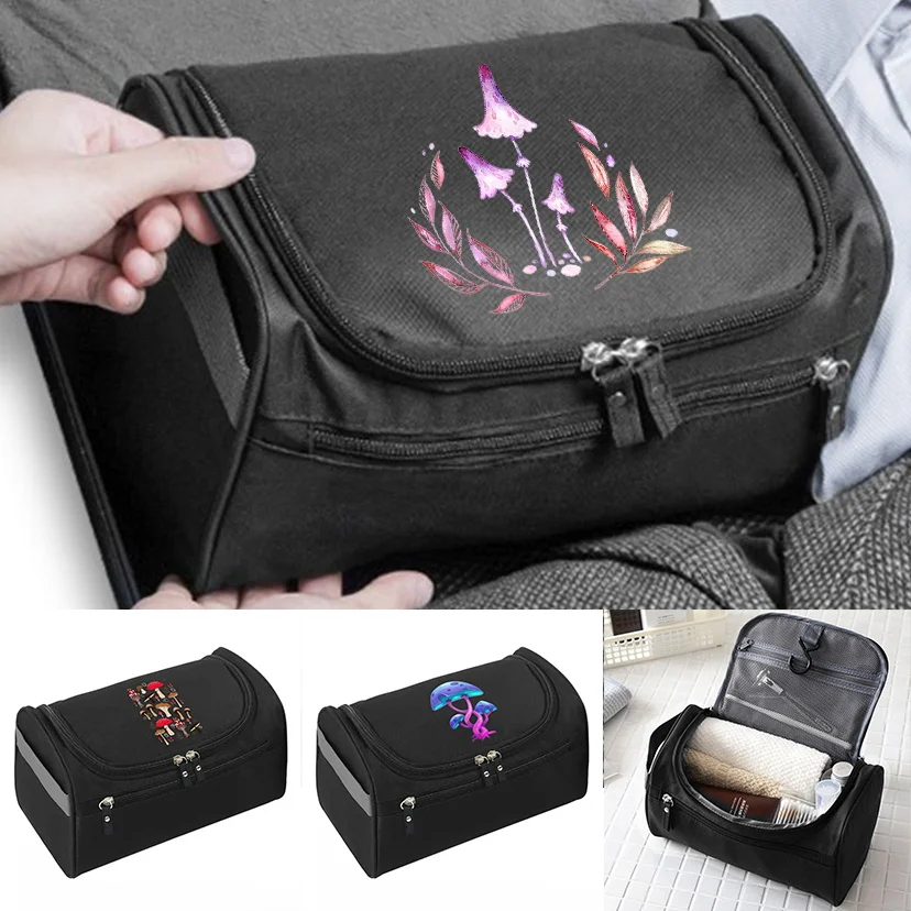 Portable Cosmetic Storage Bag Toiletries Makeup Organizer Travel Hanging Zipper Mushroom Pattern Handbag Wash Pouch Case
Portable Cosmetic Storage Bag Toiletries Makeup Organizer Travel Hanging Zipper Mushroom Pattern Handbag Wash Pouch Case