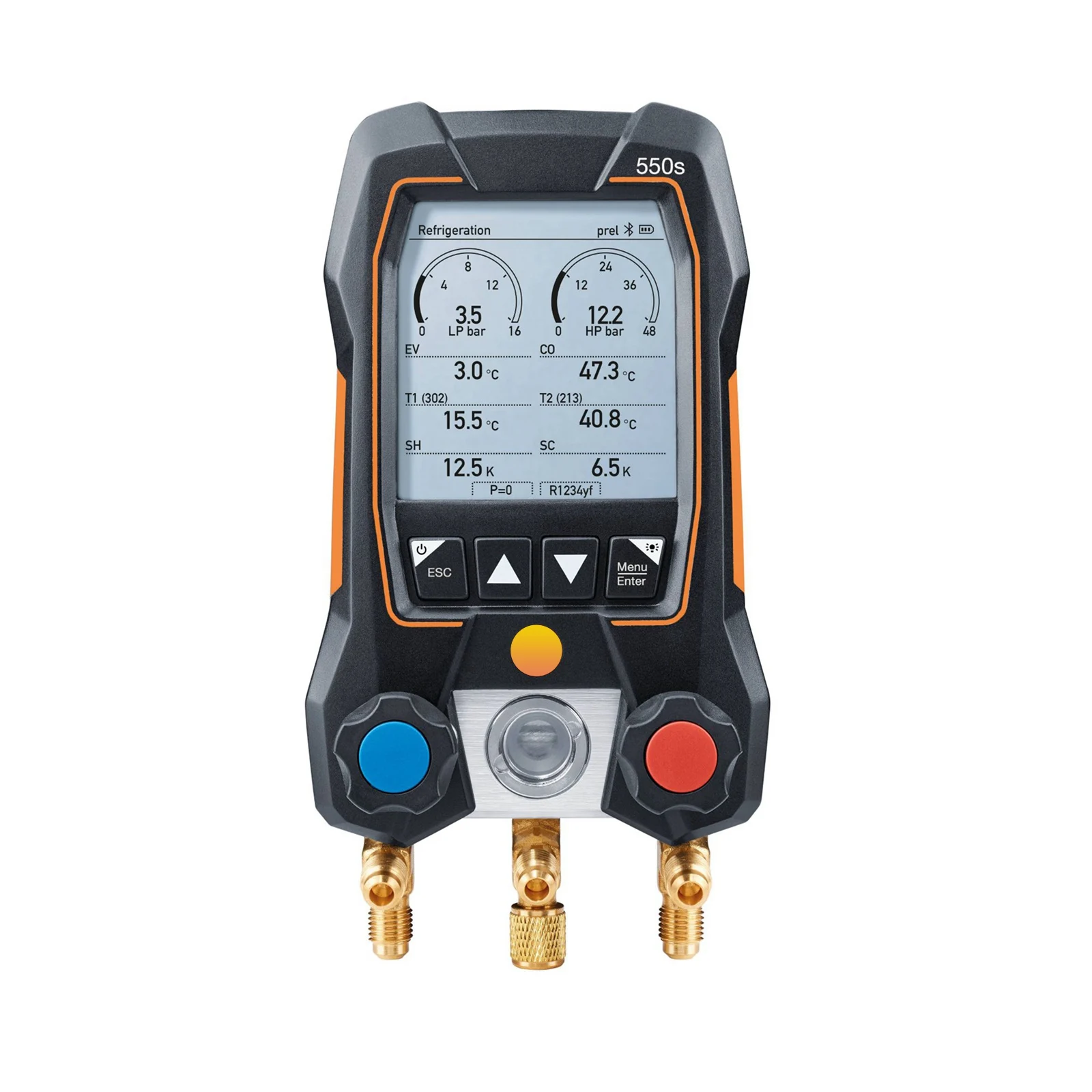 Digital Refrigerant Meter Electronic Air Conditioning Pressure Gauge Temperature Tester Digital Manifold Meter
Digital Refrigerant Meter Electronic Air Conditioning Pressure Gauge Temperature Tester Digital Manifold Meter