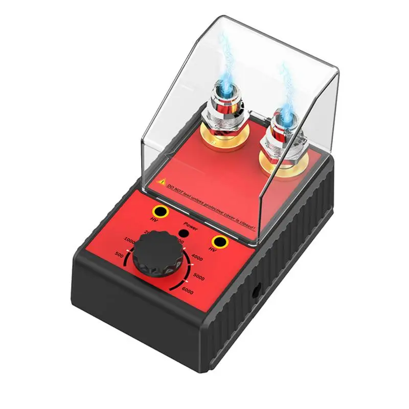 Spark Plug Tester With Cover Engine Ignition Tester With Dual Holes Adjustable 500-6000rpm Working Frequency Automotive 
Spark Plug Tester With Cover Engine Ignition Tester With Dual Holes Adjustable 500-6000rpm Working Frequency Automotive