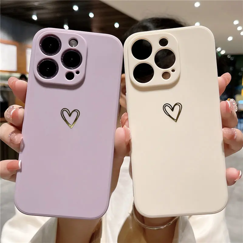 Candy Color Love Heart Phone Case For iPhone 14 13 12 11 Pro Max XS Max XR 13Pro 14 Plus 14 Shockproof Soft Silicone Back Cover 
Candy Color Love Heart Phone Case For iPhone 14 13 12 11 Pro Max XS Max XR 13Pro 14 Plus 14 Shockproof Soft Silicone Back Cover