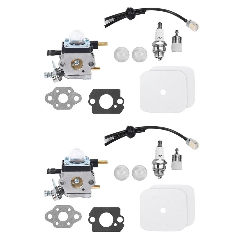 2X Carburetor With Air Filter Repower Kit For 2-Cycle Mantis 7222 7222E 7222M 7225 7230 7234 7240 7920 7924 Tiller 
2X Carburetor With Air Filter Repower Kit For 2-Cycle Mantis 7222 7222E 7222M 7225 7230 7234 7240 7920 7924 Tiller