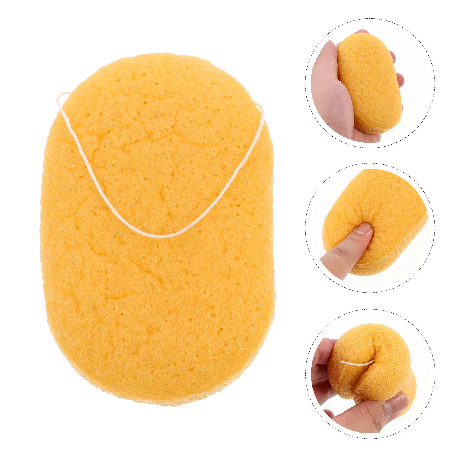1pc Comfortable Durable Reusable Creative Practical Facial Cleansing Sponge Face Puff
1pc Comfortable Durable Reusable Creative Practical Facial Cleansing Sponge Face Puff