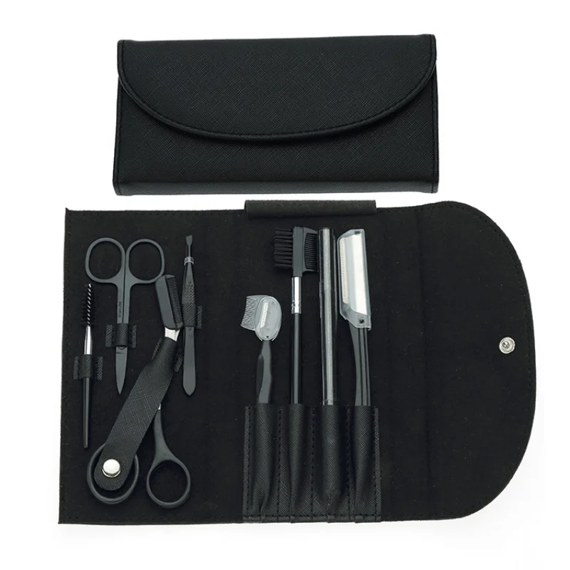 Beauty Tool Eyebrow Scraper 8-piece Set Eyebrow Knife Eyebrow Clip Beauty Scissors Eyebrow Trimmer Set
Beauty Tool Eyebrow Scraper 8-piece Set Eyebrow Knife Eyebrow Clip Beauty Scissors Eyebrow Trimmer Set