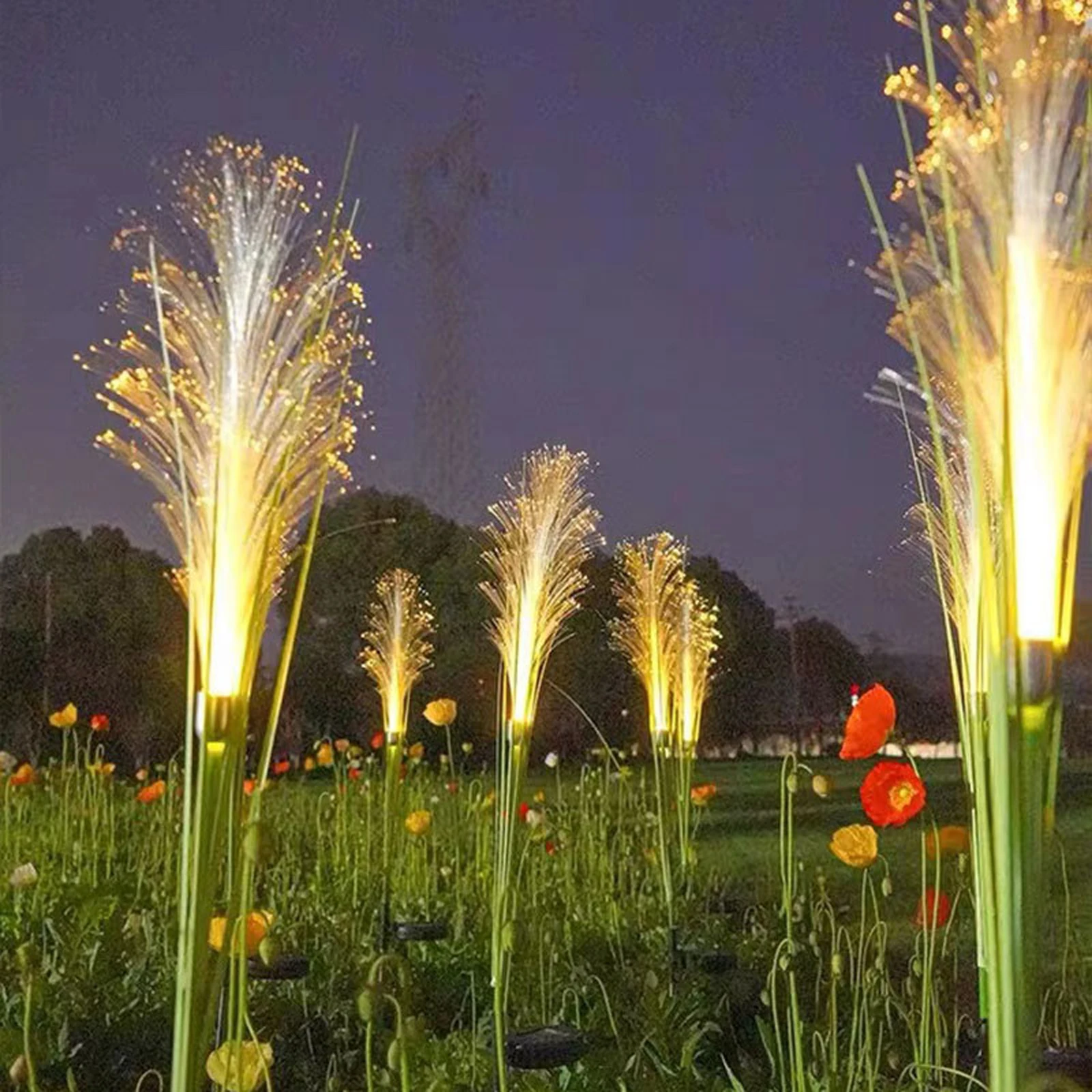 Декоративные солнесветильник лампы s, водонепроницаемые Ландшафтные уличные украшения для дорожек, заднего двора, газона, теплый белый све... 
Декоративные солнесветильник лампы s, водонепроницаемые Ландшафтные уличные украшения для дорожек, заднего двора, газона, теплый белый све...