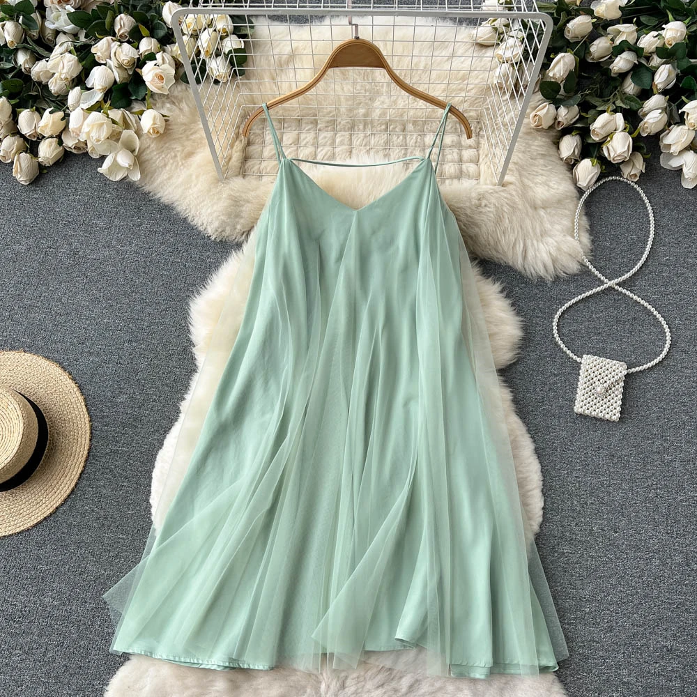 Clothland Women Stylish Mesh Vestido V Neck Sleevelss Backless Straight Female Long Beach Style Maxi Vestidos WA83
Clothland Women Stylish Mesh Vestido V Neck Sleevelss Backless Straight Female Long Beach Style Maxi Vestidos WA83