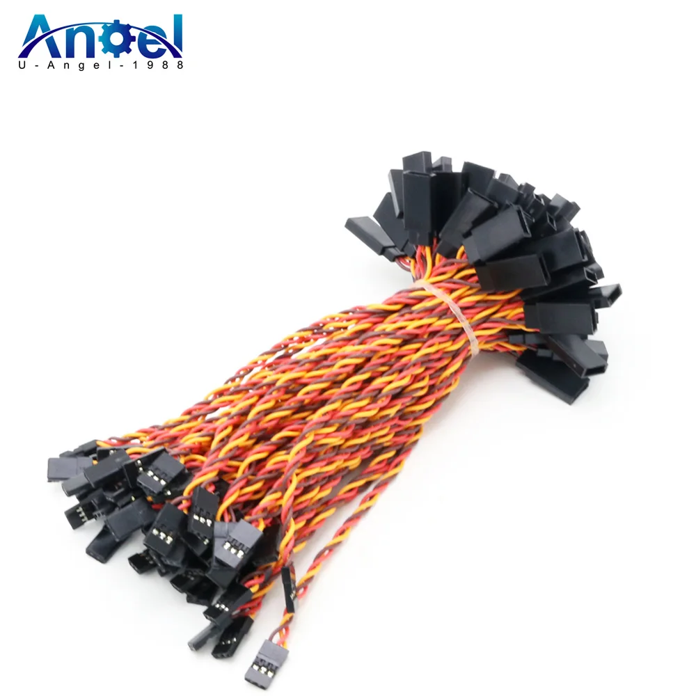 10pcs 10 / 15 /20/ 30 / 50 / 100cm Servo Extension Cable 30 / 60coreFor Futaba JR Anti-interference Servo For RC Helicopter Part 
10pcs 10 / 15 /20/ 30 / 50 / 100cm Servo Extension Cable 30 / 60coreFor Futaba JR Anti-interference Servo For RC Helicopter Part