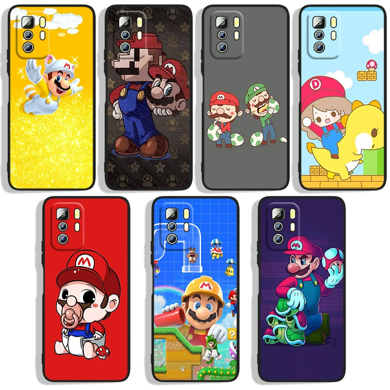 Super Mary Phone Case For Xiaomi Redmi Note 4X 5 5A(32GB) 6 7 8T 8 9 9T 9Pro Max 9S Pro Black luxury Silicone Funda Cover Back
Super Mary Phone Case For Xiaomi Redmi Note 4X 5 5A(32GB) 6 7 8T 8 9 9T 9Pro Max 9S Pro Black luxury Silicone Funda Cover Back