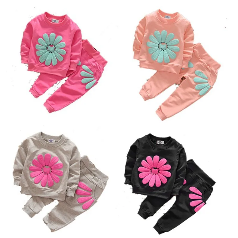 0-3 Years Baby Girl Clothes Set O-neck Long Sleeved T-shirts+ Pants Sunflower Pattern Toddler Jogging Suits Tracksuits Clothing
0-3 Years Baby Girl Clothes Set O-neck Long Sleeved T-shirts+ Pants Sunflower Pattern Toddler Jogging Suits Tracksuits Clothing