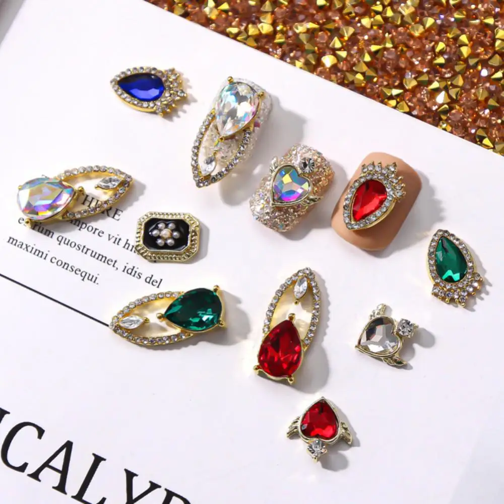 3pcs Luxury Nail Enhancements Crystal Decorative Flashing Diamond Colorful Transparent Alloy Diamond Rhinestone Nail Art Decor
3pcs Luxury Nail Enhancements Crystal Decorative Flashing Diamond Colorful Transparent Alloy Diamond Rhinestone Nail Art Decor