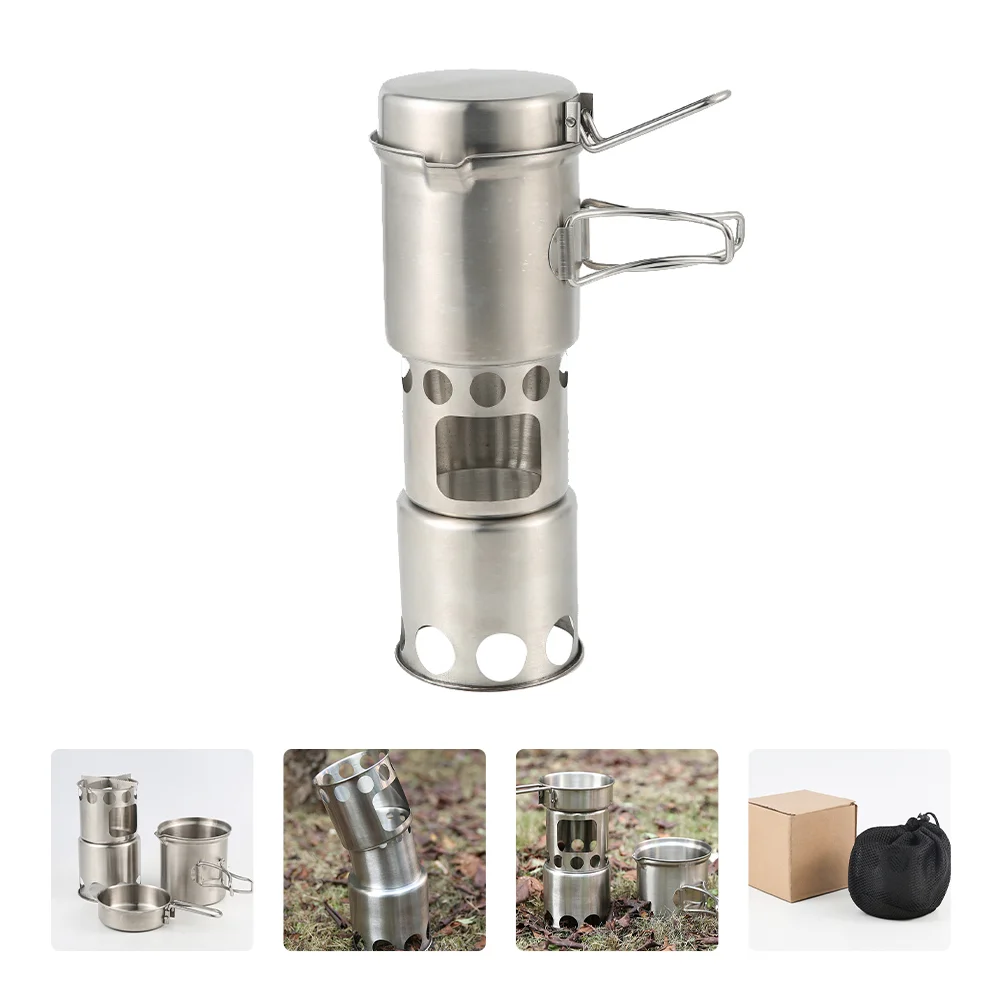 Stove Wood Camping Backpacking Burning Travel Folding Emergency Fire Cookware Outdoor Cooking Pot Burner Camp
Stove Wood Camping Backpacking Burning Travel Folding Emergency Fire Cookware Outdoor Cooking Pot Burner Camp