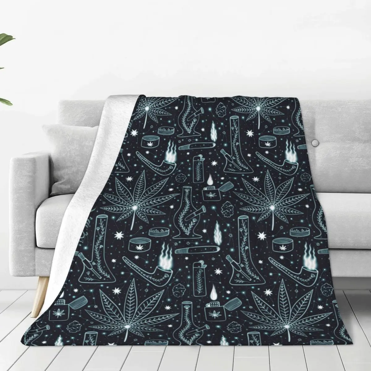 Neon Glowing Cannabis Blankets Fleece All Season Weed Leaf Breathable Super Warm Throw Blanket for Home Car Quilt
Neon Glowing Cannabis Blankets Fleece All Season Weed Leaf Breathable Super Warm Throw Blanket for Home Car Quilt