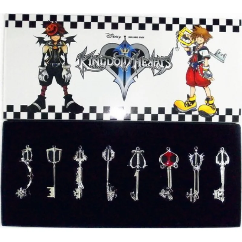 Kingdom Hearts Weapon Model Keychain Children Toys Presents Birthday Gifts knife katana Swords Toys for Boy Anime Weapons Steel
Kingdom Hearts Weapon Model Keychain Children Toys Presents Birthday Gifts knife katana Swords Toys for Boy Anime Weapons Steel
