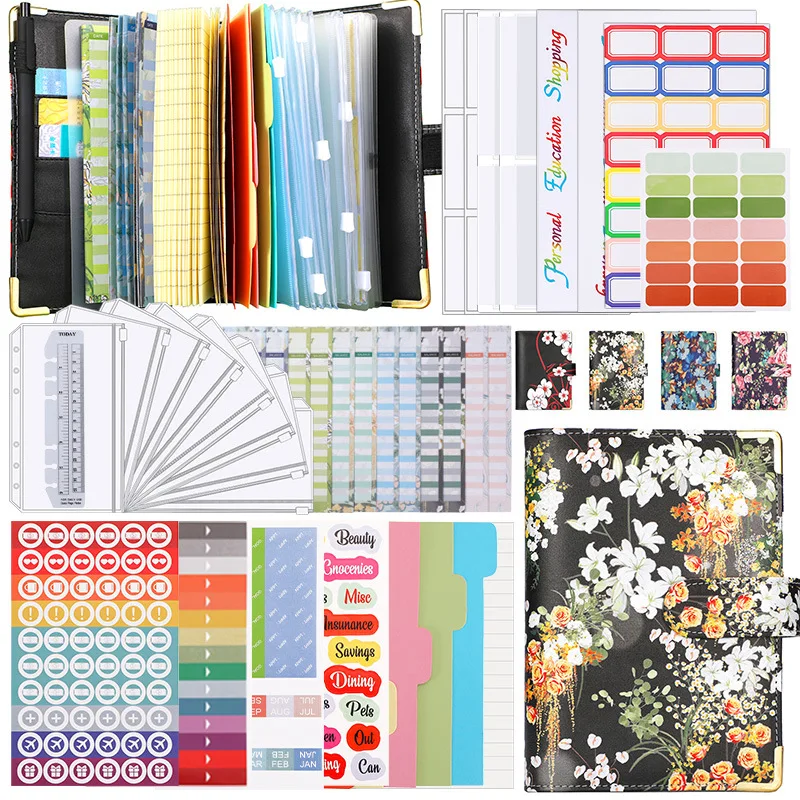 A6 Colorful Money Budget Planner Binder 12 Zipper EnvelopesCash Envelopes For Budgeting Money Organizer For Budget Binde Set
A6 Colorful Money Budget Planner Binder 12 Zipper EnvelopesCash Envelopes For Budgeting Money Organizer For Budget Binde Set