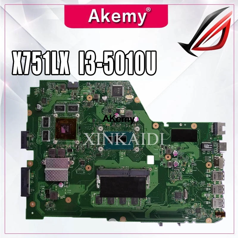 Материнская плата X751LX i3-5010U/5005U GTX950M/2 ГБ для Asus X751LK X751LX материнская плата для ноутбука X751LK материнская плата X751LK
Материнская плата X751LX i3-5010U/5005U GTX950M/2 ГБ для Asus X751LK X751LX материнская плата для ноутбука X751LK материнская плата X751LK