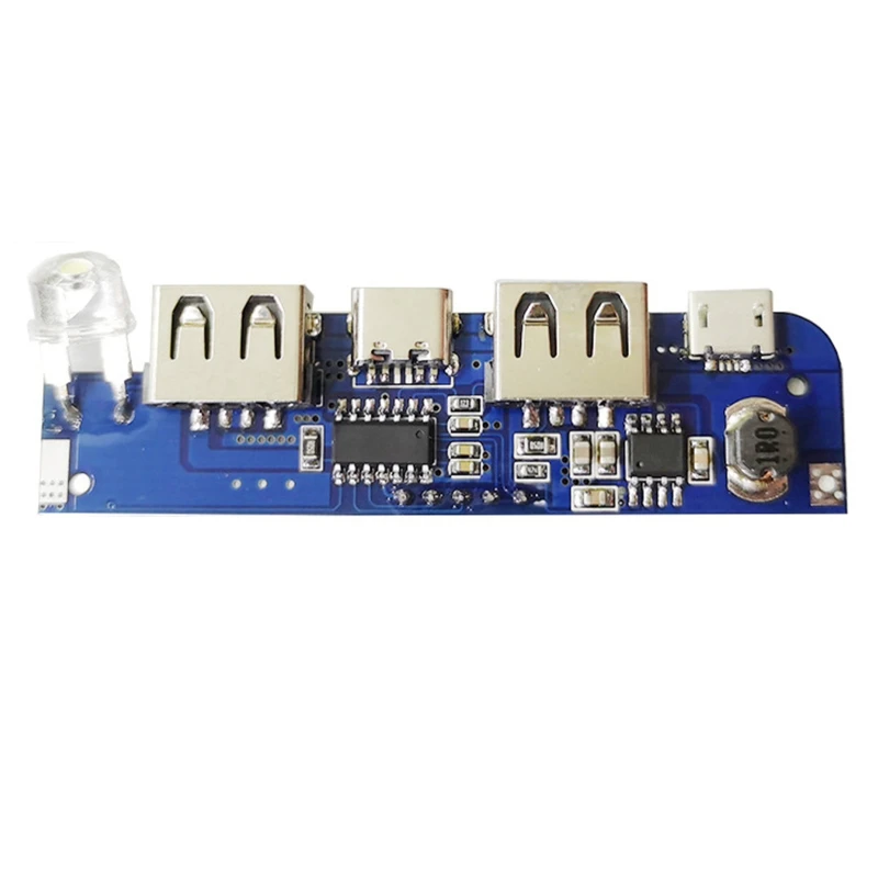 3.7V Dual USB 5V2A Power Bank Motherboard Module DIY Power Bank Mobile Power Motherboard Circuit Board Accessories
3.7V Dual USB 5V2A Power Bank Motherboard Module DIY Power Bank Mobile Power Motherboard Circuit Board Accessories