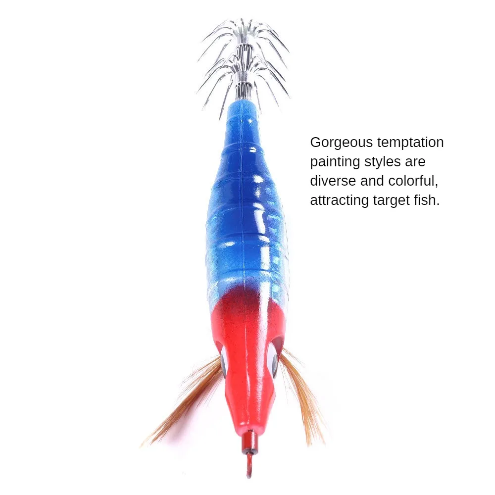 Squid Jig Luminous Hook 10Cm-9G Octopus Squid Jigging Bait Wood Shrimp Fishing Lure For Sea Boat Fishing Tackle
Squid Jig Luminous Hook 10Cm-9G Octopus Squid Jigging Bait Wood Shrimp Fishing Lure For Sea Boat Fishing Tackle