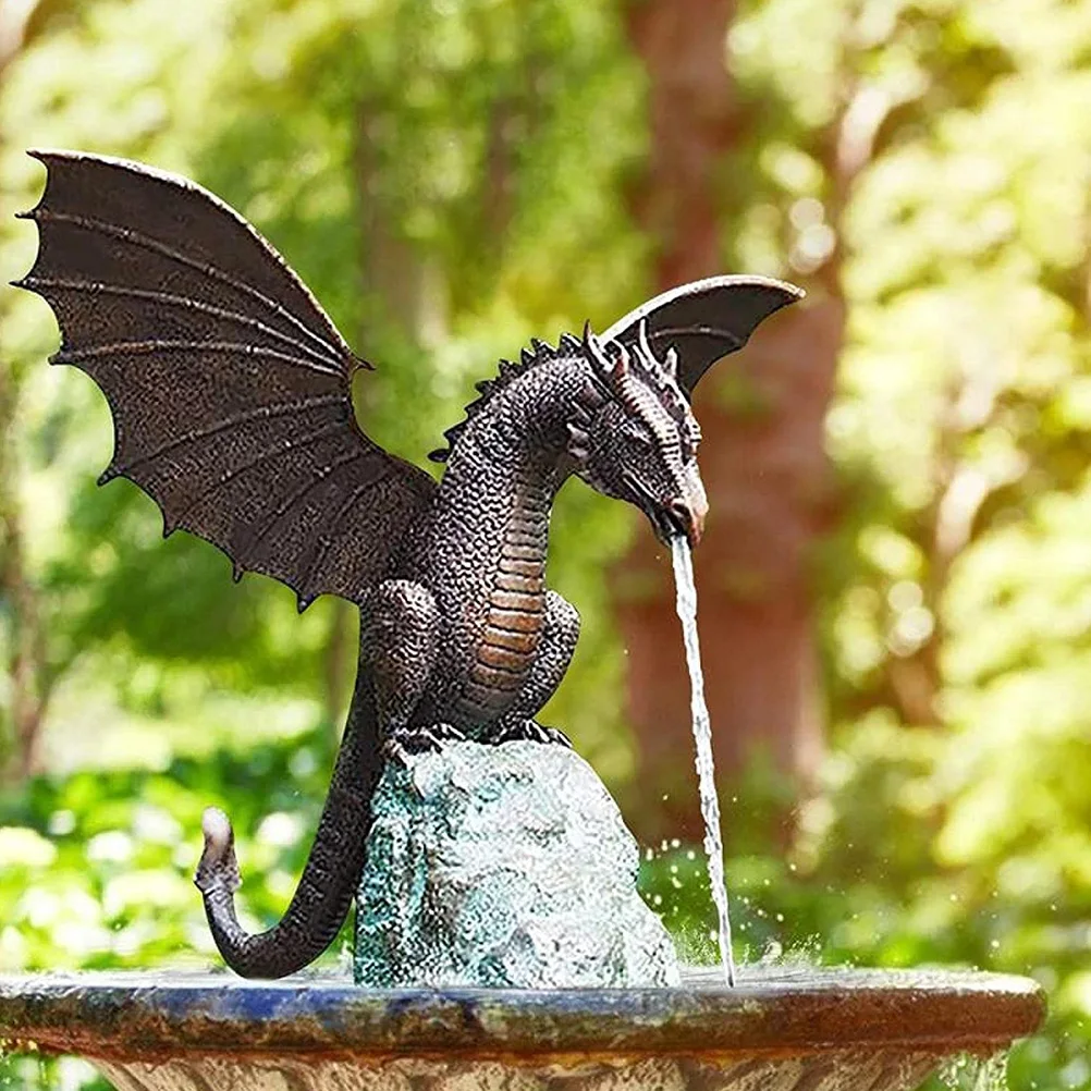 Outdoor Dragon Modeling Fountain Nozzle Pond Fountain Sprinkler Head Replacement Garden Water Device Decoration
Outdoor Dragon Modeling Fountain Nozzle Pond Fountain Sprinkler Head Replacement Garden Water Device Decoration