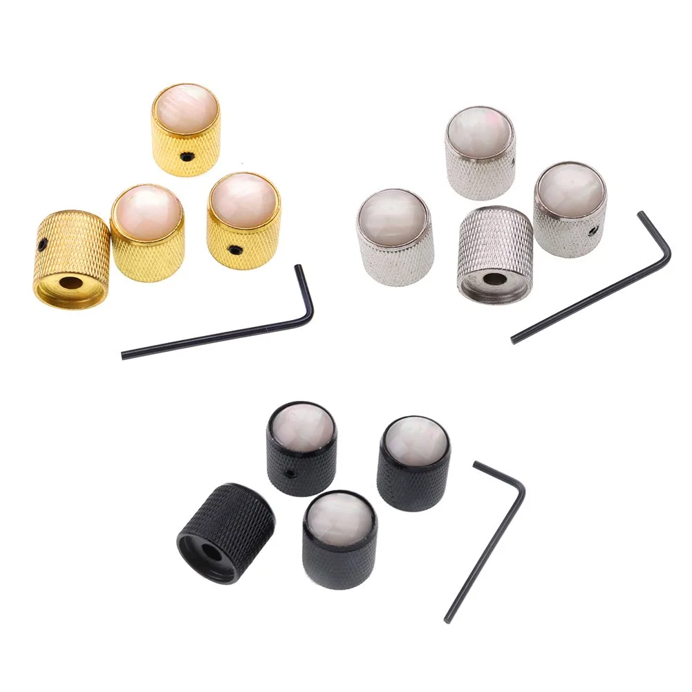 4X Barrel Domed Knurled Guitar Control Knob Pearl Inlay For Tone Or Volume Knobs Guitar Speed Control Knob Bucket Shape Parts
4X Barrel Domed Knurled Guitar Control Knob Pearl Inlay For Tone Or Volume Knobs Guitar Speed Control Knob Bucket Shape Parts