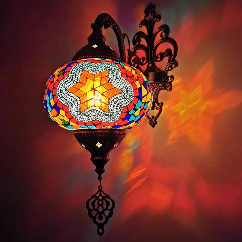 Turkish Mosaic Handmade Wall Lamp Bohemia Vintage Wall Dinning Room Bar Luminaire Home Loft Bedroom Deco Bathroom Fixture Lights
Turkish Mosaic Handmade Wall Lamp Bohemia Vintage Wall Dinning Room Bar Luminaire Home Loft Bedroom Deco Bathroom Fixture Lights