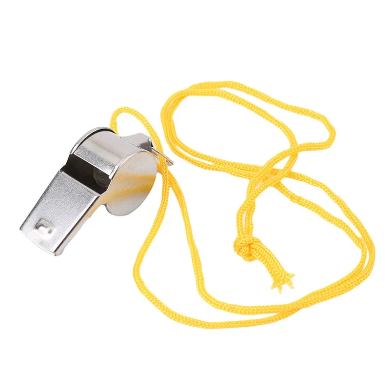 Metal Whistle Referee Sport Rugby Party Training School Football Basketball Cheer Stainless Steel Silbato Survival Whistle
Metal Whistle Referee Sport Rugby Party Training School Football Basketball Cheer Stainless Steel Silbato Survival Whistle
