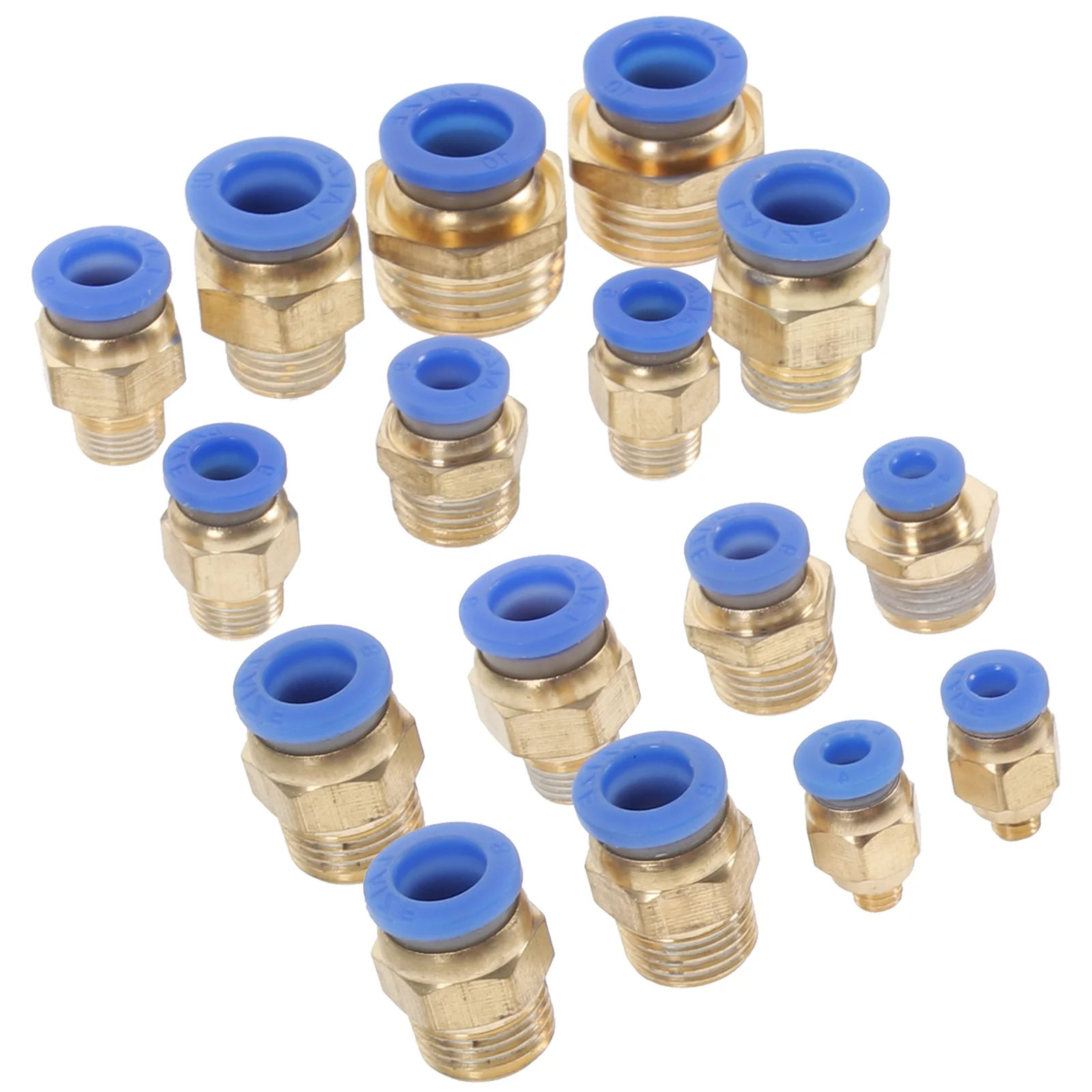 Pneumatic Quick Push-in Fittings Threaded Straight Air Compressor Accessory Crimp Trachea Cinch Abs Coupler Reducer Accessories
Pneumatic Quick Push-in Fittings Threaded Straight Air Compressor Accessory Crimp Trachea Cinch Abs Coupler Reducer Accessories