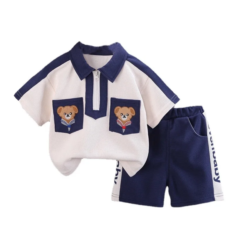 New Summer Baby Boys Clothes Suit Children Fashion T-Shirt Shorts 2Pcs/Set Kids Outfits Toddler Casual Costume Infant Tracksuits
New Summer Baby Boys Clothes Suit Children Fashion T-Shirt Shorts 2Pcs/Set Kids Outfits Toddler Casual Costume Infant Tracksuits