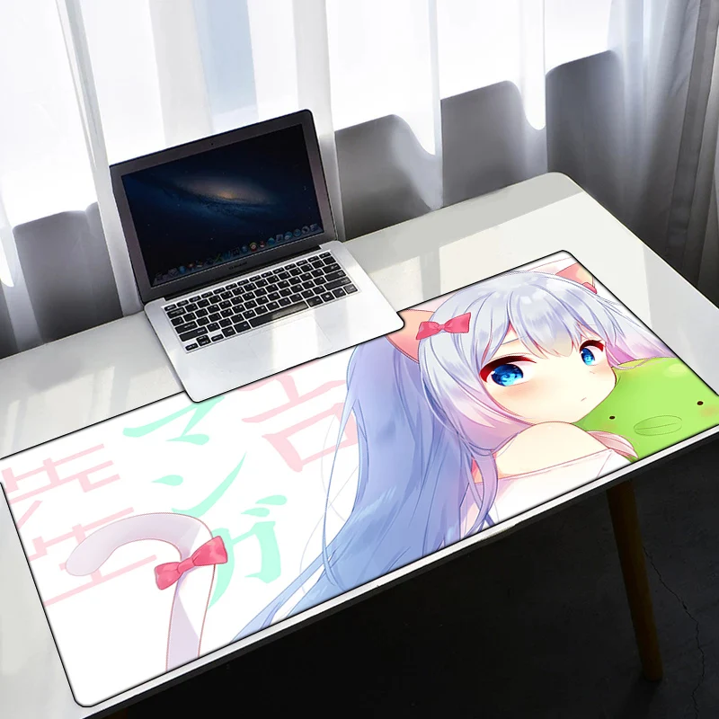 Коврик для клавиатуры Eromanga Sensei, большой игровой компьютерный коврик для мыши, офисные аксессуары Xxl, для ноутбука
Коврик для клавиатуры Eromanga Sensei, большой игровой компьютерный коврик для мыши, офисные аксессуары Xxl, для ноутбука