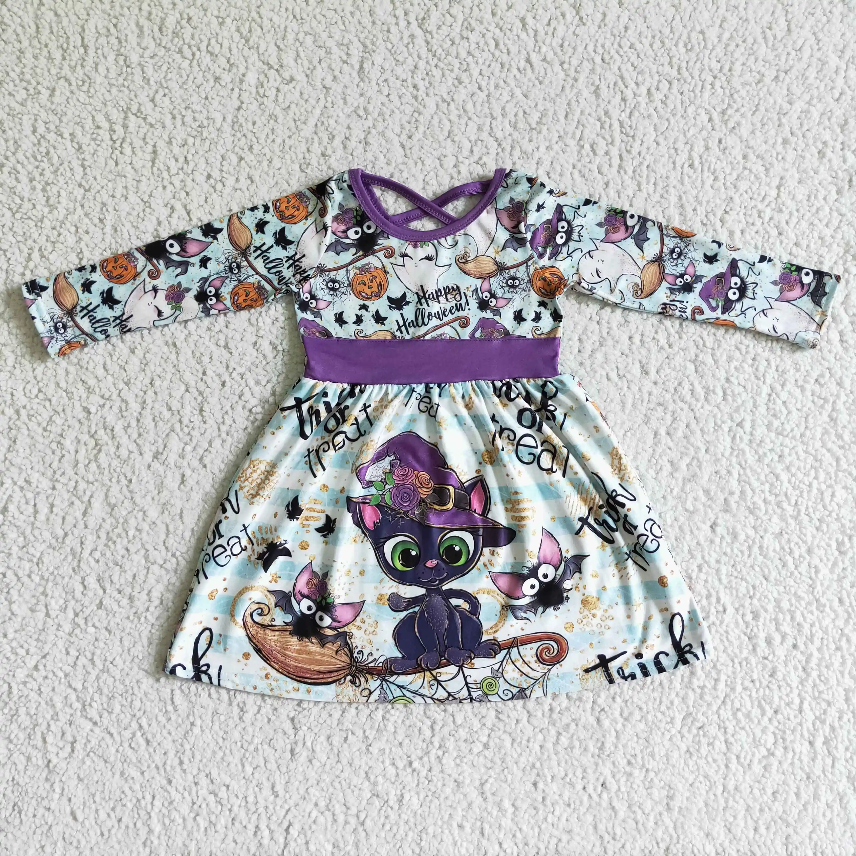 kids designers clothes wholesale cartoon bat dresses milk silk Halloween children clothing
kids designers clothes wholesale cartoon bat dresses milk silk Halloween children clothing