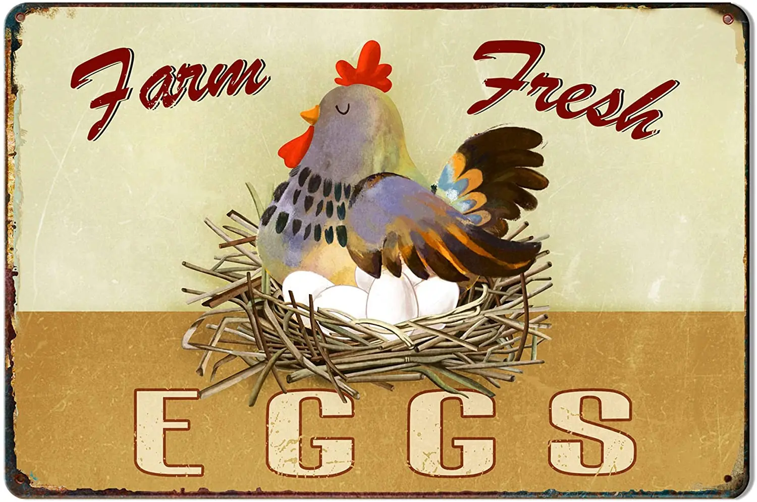 Egss дизайны фермы свежие яйца жестяной знак железная живопись настенные наклейки Знак Настенный декор для бара комнаты мужская пещера
Egss дизайны фермы свежие яйца жестяной знак железная живопись настенные наклейки Знак Настенный декор для бара комнаты мужская пещера