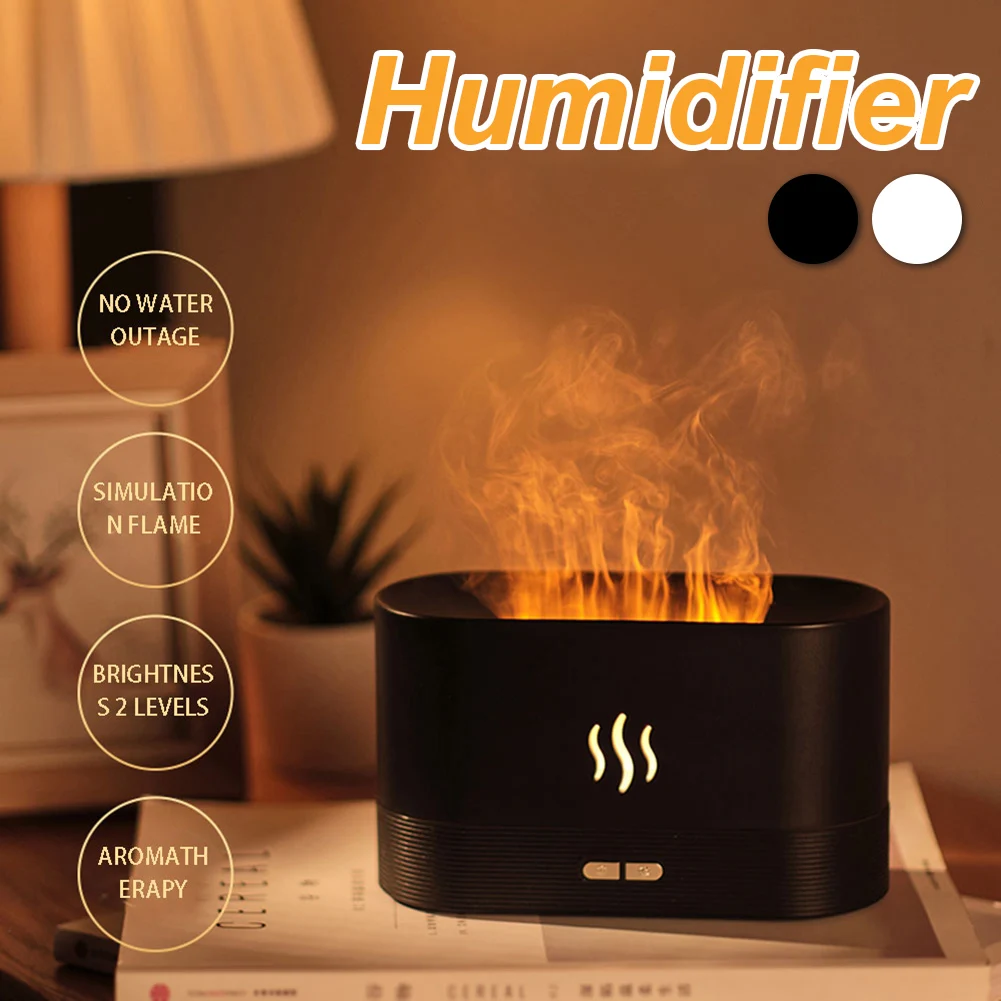 Mini Humidifier with Simulation Flame Silent Rechargeable Aromatherapy Diffuser Night Light with Auto Shutdown for Home Bedroom
Mini Humidifier with Simulation Flame Silent Rechargeable Aromatherapy Diffuser Night Light with Auto Shutdown for Home Bedroom