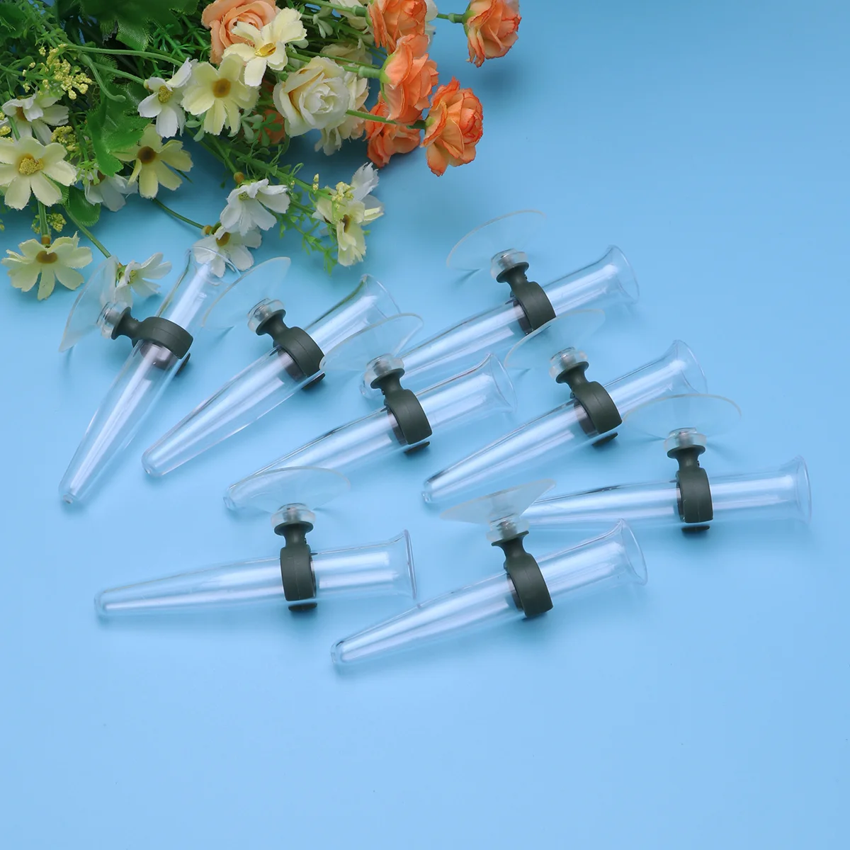 8 Pcs Floral Tubes Flowers Plastic Flower Vials Orchid Flower Water Storage Pipe Plastic Floral Tubes Vials Storage Tube
8 Pcs Floral Tubes Flowers Plastic Flower Vials Orchid Flower Water Storage Pipe Plastic Floral Tubes Vials Storage Tube