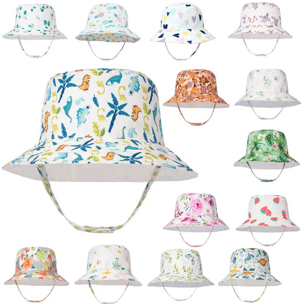 Children Bucket Hat Panama Cap Summer Kids Sun Hat Newborn Soft Cotton Sun Cap Adjustable Cute Print Double Sides Baby Sun Hats
Children Bucket Hat Panama Cap Summer Kids Sun Hat Newborn Soft Cotton Sun Cap Adjustable Cute Print Double Sides Baby Sun Hats