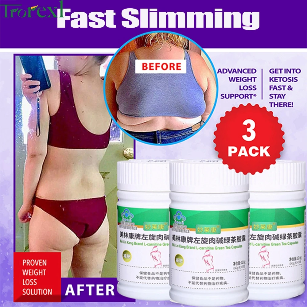 L-Carnitine Green Tea Capsules Detoxification Promotes Bowel Motility Cellulite Weight Loss and Powerful Fat Burning Pills
L-Carnitine Green Tea Capsules Detoxification Promotes Bowel Motility Cellulite Weight Loss and Powerful Fat Burning Pills